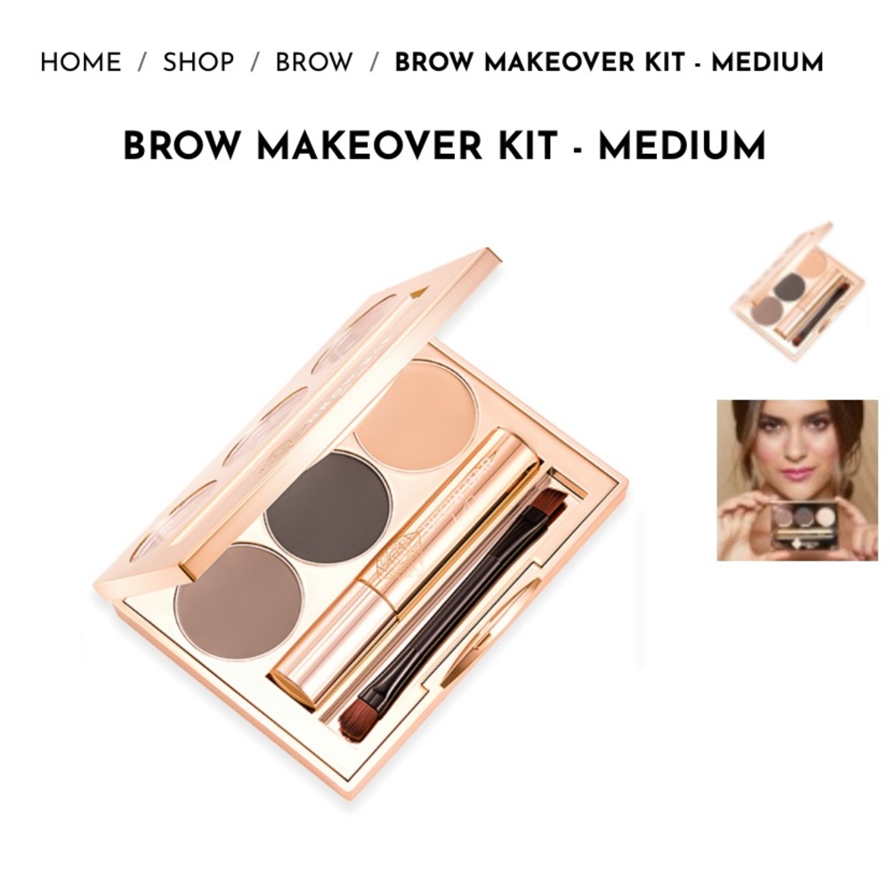 Brow Bar - True Bar makeover kit in Medium